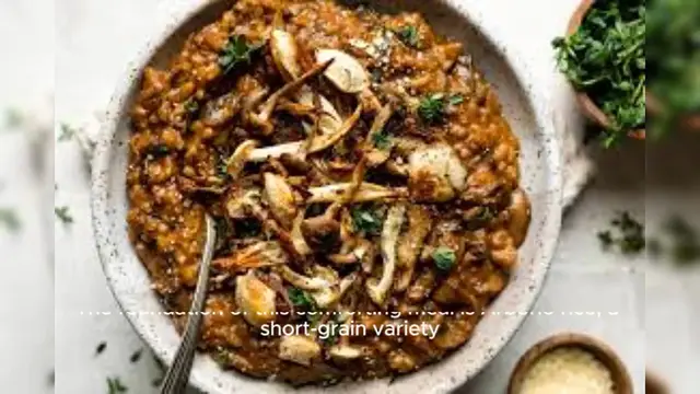 Video thumbnail for Mushroom Risotto
