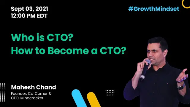 Video thumbnail for Who is CTO?  How to Become CTO? Growth Mindset Show