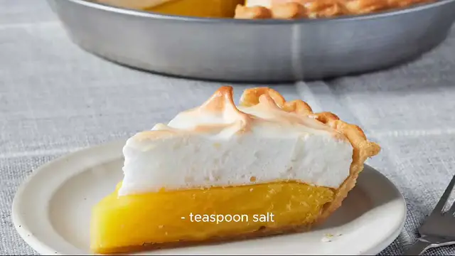 Video thumbnail for Lemon meringue pie recipe