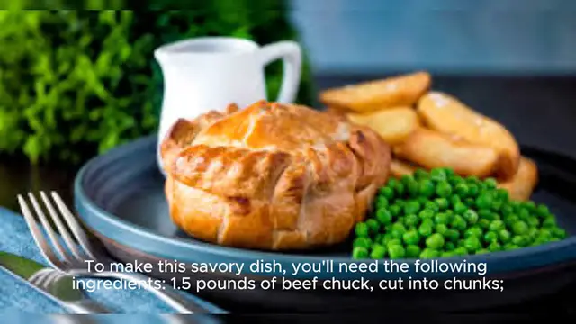 Video thumbnail for Beef and Ale Pie Recipe