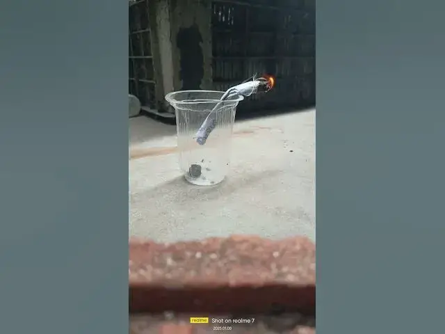 'Video thumbnail for Science experiment #scienceexperiment'