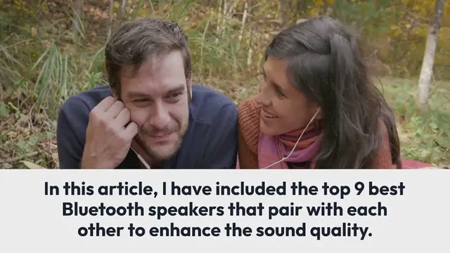 Video thumbnail for 9 Best Bluetooth Speakers That Pair With Each Other [Sep 2022]