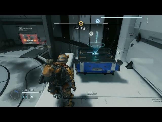 Video thumbnail for Pragmata - 3. Terra Dome: Head Up Via The Central Lift: Precision Shot Mod and Escape Hatch Location