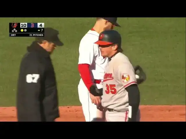 'Video thumbnail for Adley Rutschman CRANKS a RBI Single, Scoring Cedric Mullins! | 3/30/2023'