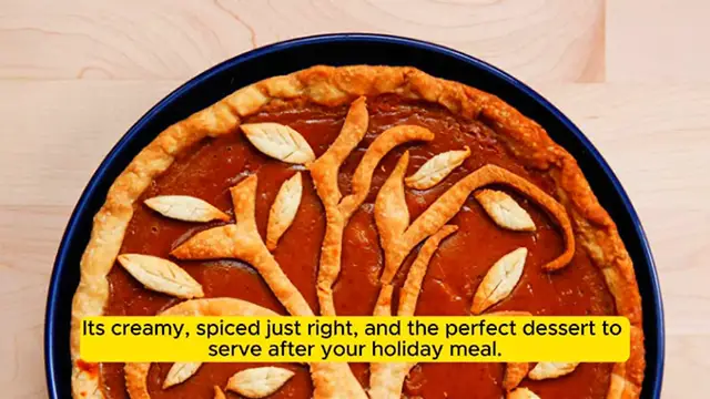 Video thumbnail for Christmas Pumpkin Pie Rich, Spiced And Delicious