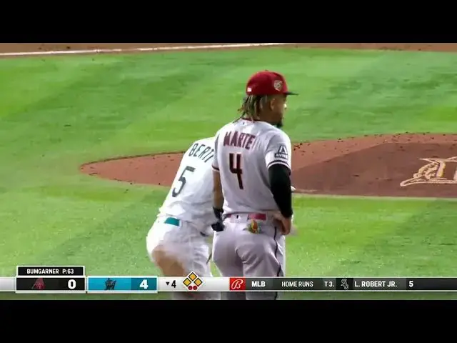 'Video thumbnail for Jon Berti CRANKS a Two-Run Double! | Miami Marlins | 4/14/2023'