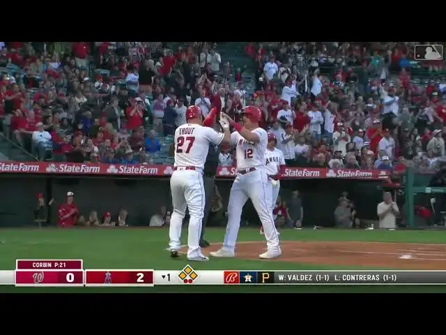 'Video thumbnail for Luis Rengifo HAMMERS a Two-Run Single! | Los Angeles Angels | 4/10/2023'