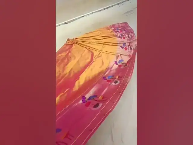 Video thumbnail for ✨ Red , Yellow and lemon colour Lehenga Fabric |4 Meter Unstitched Lehenga Material |Designer Fabric