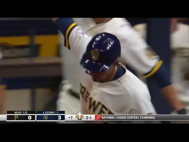 'Video thumbnail for Eduardo Escobar Hits His 24th Home Run of the Season 8/2/21'