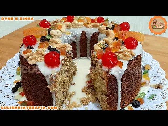 Video thumbnail for BOLO NATALINO TRADICIONAL DE REIS