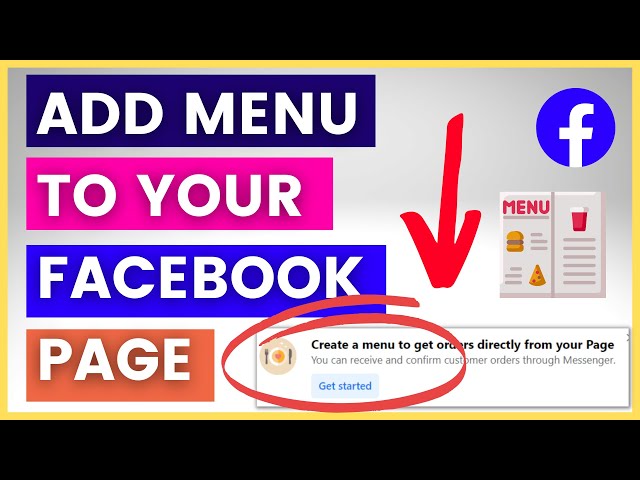 Video thumbnail for [NEW Method] How To Add A Menu To A Facebook Page? [in 2025]