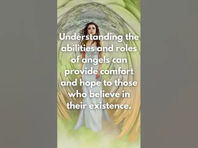Video thumbnail for What Are Angels Special Abilities #angelabilities