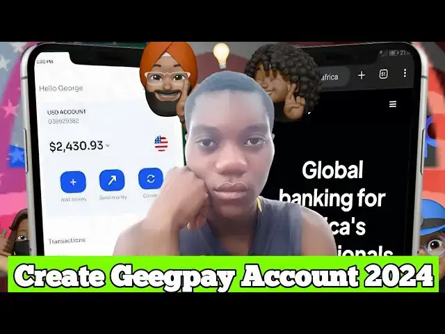 Video thumbnail for How to Create and Verify a Geegpay Account 2024 | Foreign Dollar Bank Account