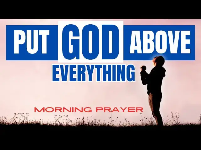 Video thumbnail for PUTTING GOD FIRST: SURRENDERING YOUR PLANS AND TRUSTING IN HIS GREATER PURPOSE