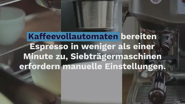 Video thumbnail for Sage Appliances SES875 Barista Express Test 2024: Erstklassige Espressomaschine für Einsteiger mit einem Hauch Automatik