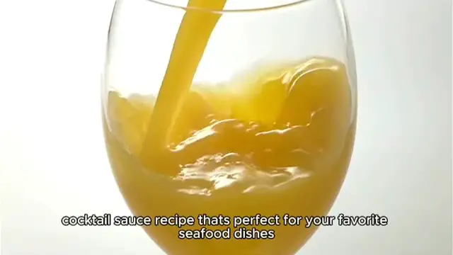 Video thumbnail for cocktail sauce recipe