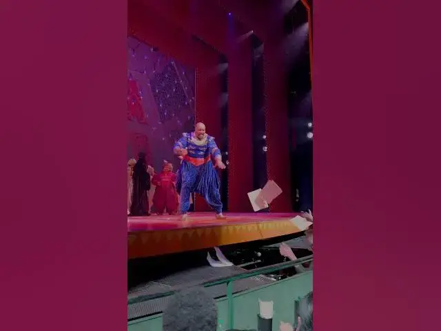 Video thumbnail for Stitch Crash Lands Aladdin on Broadway!