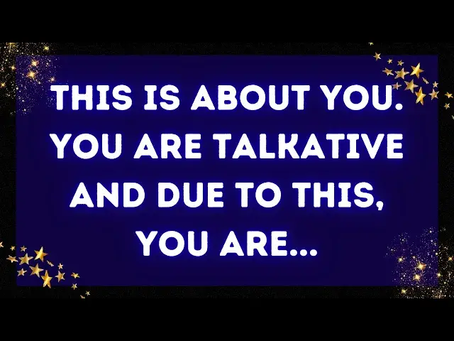 Video thumbnail for GOD' MESSAGE: This is about you. You are talkative and due to this, you are...✝️God Miracles