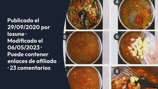 Video thumbnail for Lentejas con Verduras