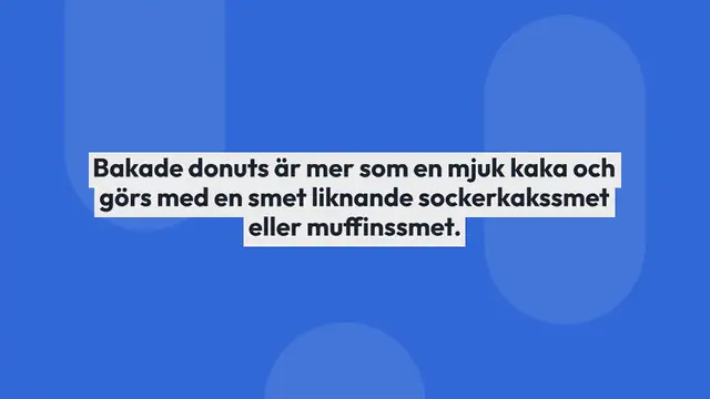 Video thumbnail for Chokladdonuts med chokladfrosting