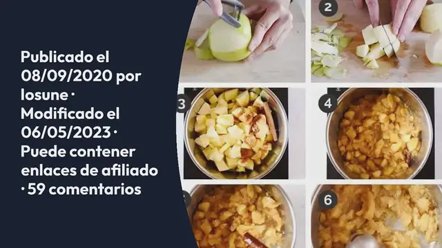 Video thumbnail for Compota de Manzana