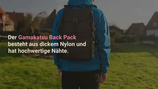 Video thumbnail for Gamakatsu Back Pack Angelrucksack im Test