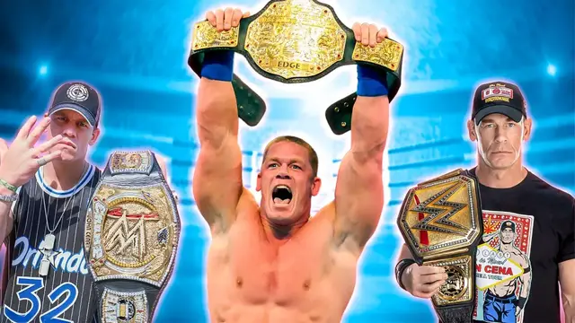 Video thumbnail for John Cena's 17 World Title Reigns, From Start To Finish