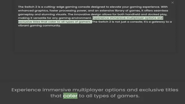 Video thumbnail for enhanced graphics, faster processing power, and an extensive library of games, it offers seamless gameplay and stunning visuals. The innovative design allows for both handheld and docked play, making it versatile for any gaming environmen