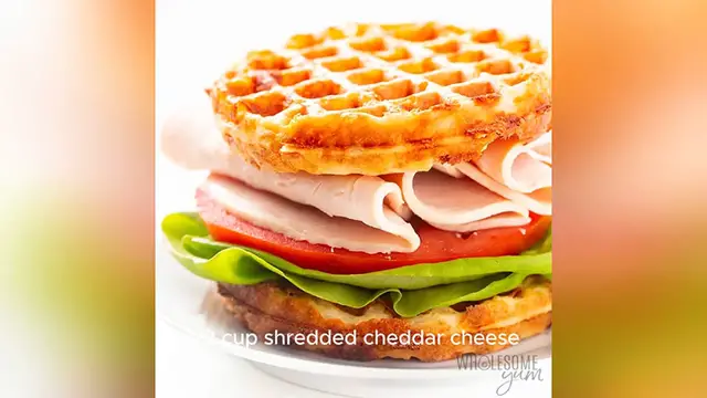 Video thumbnail for chaffles recipe