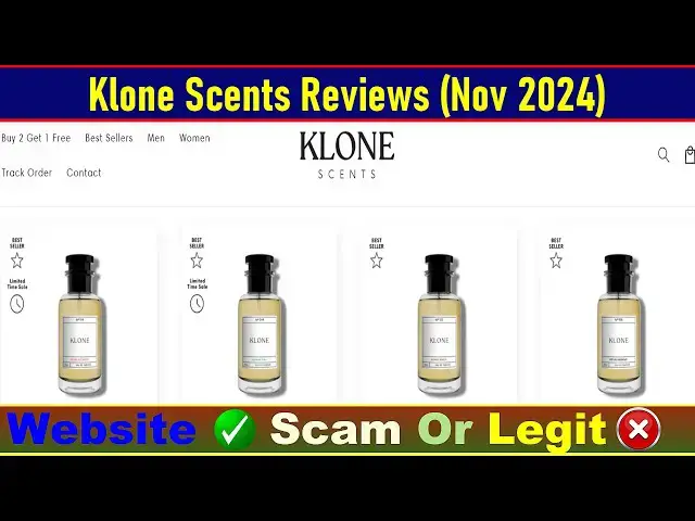 Video thumbnail for Klone Scents Reviews: Before Buy Check KloneScents.Com Is Scam Or Legit? | Product Review
