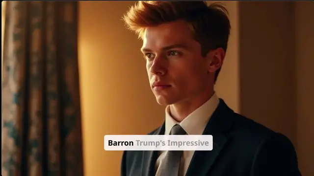 'Video thumbnail for Barron Trump Height Disease'