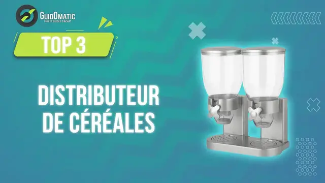 Video thumbnail for ⭐️ MEILLEUR DISTRIBUTEUR DE CEREALES (2023) - Comparatif & Guide d'achat