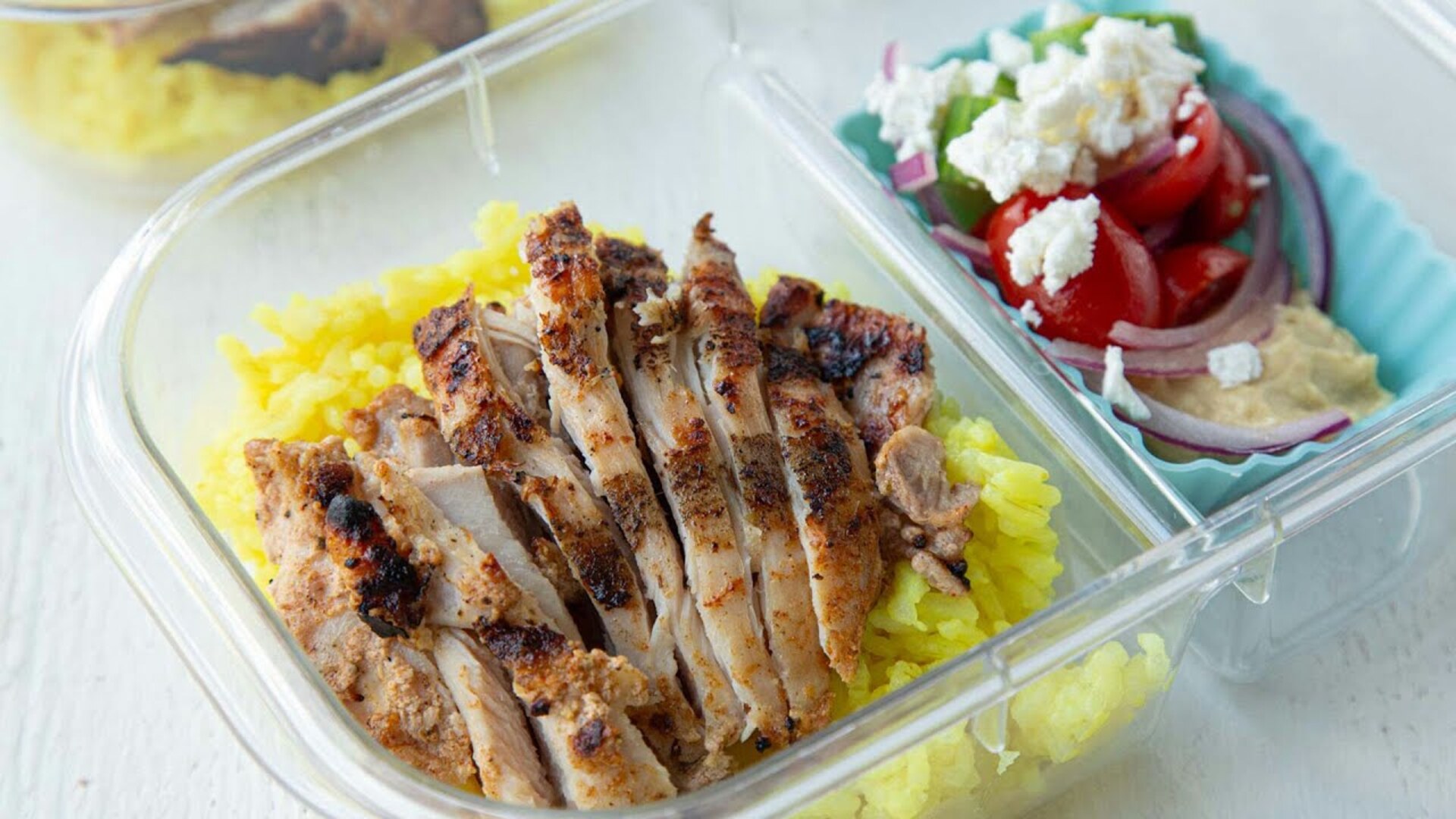 Video thumbnail for Homemade Chicken Shawarma Is The Perfect Meal Prep Recipe