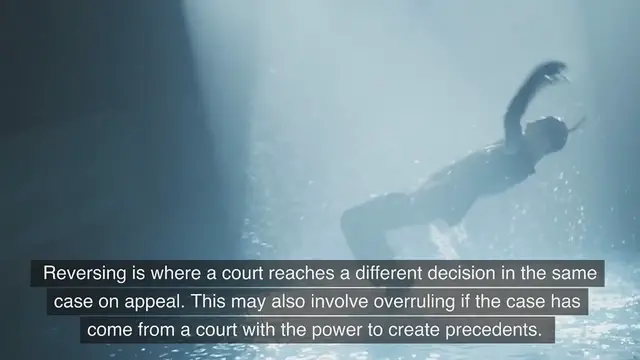 'Video thumbnail for Judicial precedent - Reversing  www.e-lawresources.co.uk'