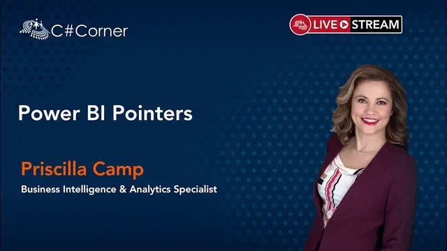 'Video thumbnail for Power BI Pointers || Power Platform Virtual Conference'