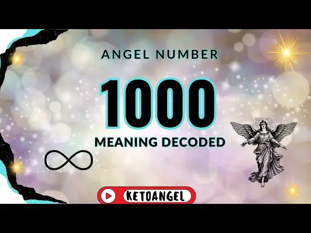 Video thumbnail for 1000 Angel Number Meaning Decoded – Unlock the Power of Infinite Beginnings