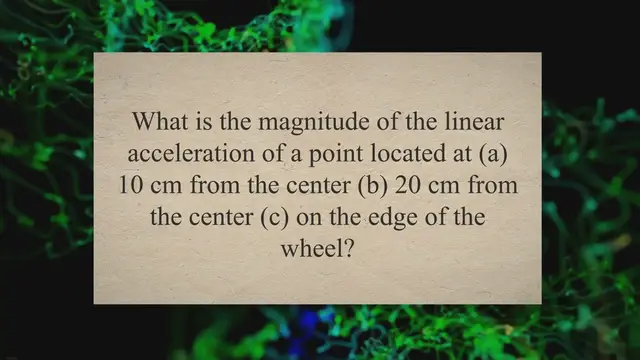 Video thumbnail for Angular acceleration and linear acceleration – problems and solutions