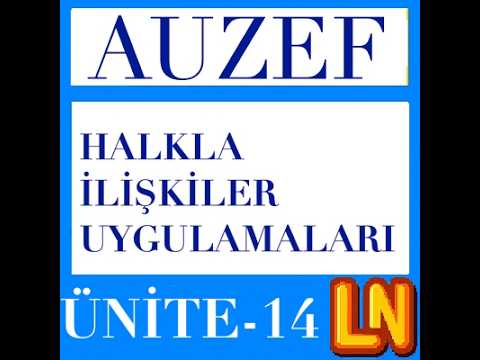 Video thumbnail for Halkla İlişkiler Uygulamaları Ünite 14 : Uluslararası Halkla İlişkiler