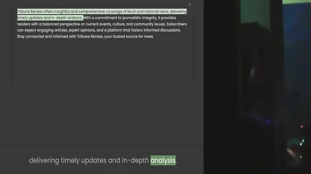 Video thumbnail for timely updates and in-depth analysis. With a commitment to journalistic integrity, it provides readers with a balanced perspective on current events, culture, and community issues. Subscribers can expect engaging articles, expert opinions