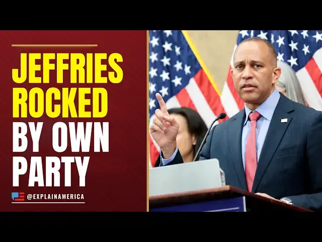 Video thumbnail for Jeffries Hit With Midterm Surprise - Democrats Betrayed Him