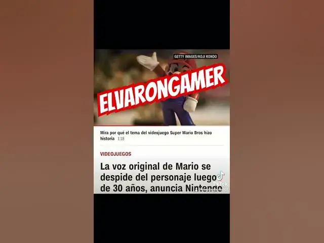 Video thumbnail for Súper Mario , Hace historia con su música. Ya quedo registrada en biblioteca de la música #gaming