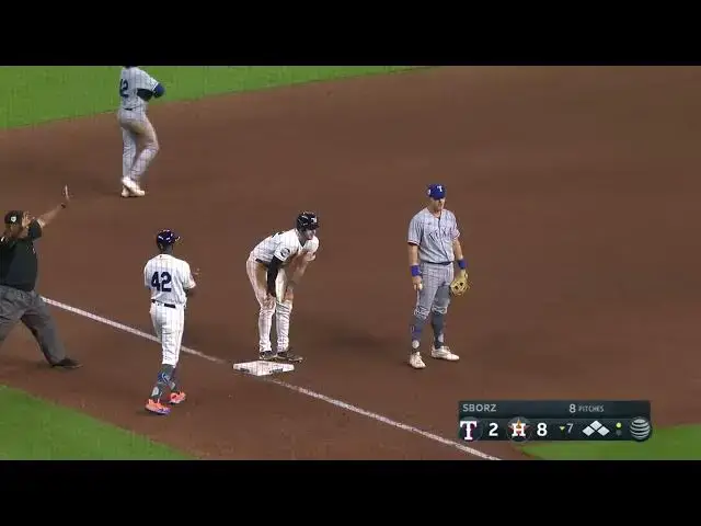 'Video thumbnail for Jeremy Pena CRANKS a Two-Run Double! | Houston Astros | 4/15/2023'