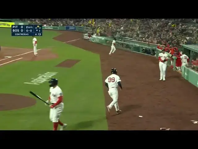 'Video thumbnail for Masataka Yoshida KNOCKS a RBI Groundout, Scoring Alex Verdugo! | Boston Red Sox | 4/4/2023'