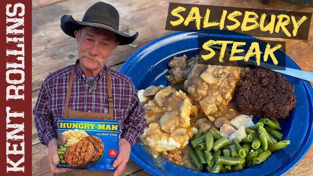 Video thumbnail for Salisbury Steak Recipe | Hungry Man TV Dinner Remake