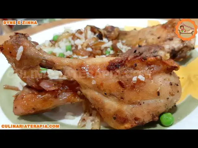 Video thumbnail for Como Fazer Coxas de Frango Assadas na Manteiga e Azeite