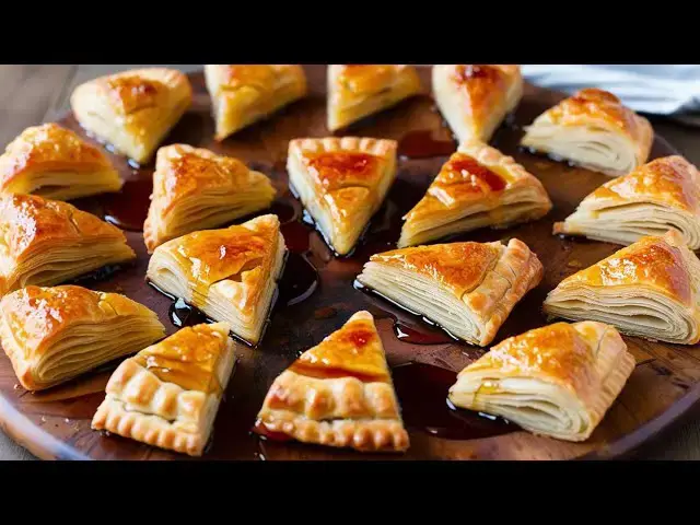 Video thumbnail for Irresistibly Crunchy Gluten Free Baklava Triangles for Every Occasion