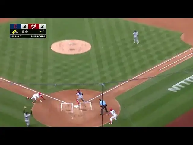 'Video thumbnail for Keibert Ruiz SMACKS a RBI Double! | Washington Nationals | 4/15/2023'