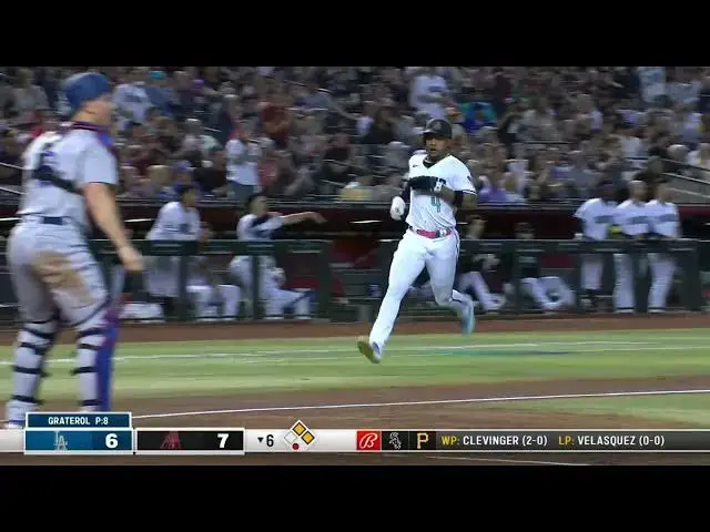 'Video thumbnail for Lourdes Gurriel Jr SMACKS a RBI Triple, Scoring Ketel Marte! | Arizona Diamondbacks | 4/8/2023'
