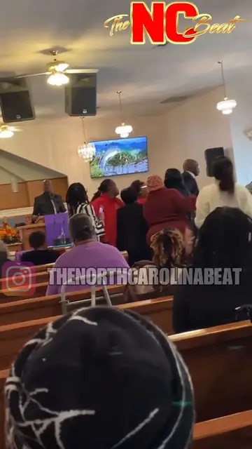 Video thumbnail for All hell break loose inside Mississippi church after pastor caught cheating