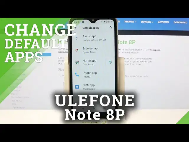 Video thumbnail for ULEFONE Note 8P and Programs Customizations - Change Default Apps